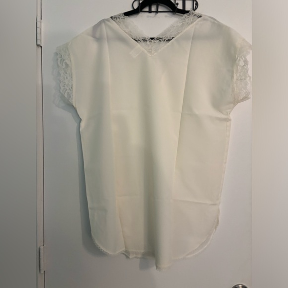 Vintage ORWECO Frocks Short Sz Sm AV9005 Ivory Polyester Satin Short Nightgown - Picture 4 of 5